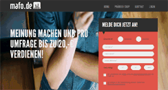 Desktop Screenshot of mafo.de