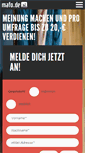 Mobile Screenshot of mafo.de